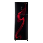 PEL DIGITRON FLAT GLASS DOOR INVERTER REFRIGERATOR Model 21960 RED BLAZE