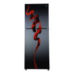 PEL FLAT GLASS INVERTERON REFRIGERATOR Model 22260 HAZEL RED BLAZE