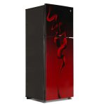 PEL FLAT GLASS DOOR INVERTERON REFRIGERATOR Model 2550 MAROON BLAZE - Image 2