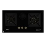 MAX 3 BURNER GLASS HOB Model 3103BK-LPG