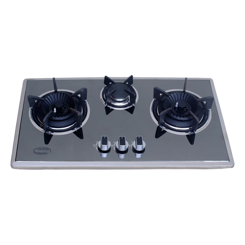 CA9-LPG CANON STAINLESS STEEL 3 BURNER HOB Model CA9-LPG - Image 1