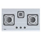 HAIER STAINLESS STEEL 3BURNER HOB Model HCC-Q57328 LPG
