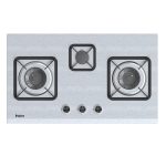 HAIER STAINLESS STEEL 3BURNER HOB Model HCC-Q57328 LPG