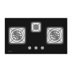 HAIER TEMPERED GLASS 3BURNER HOB Model HCC-Q67366 NG