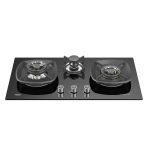 HAIER 3BURNER GLASS HOB Model HCC-Q88396 NG