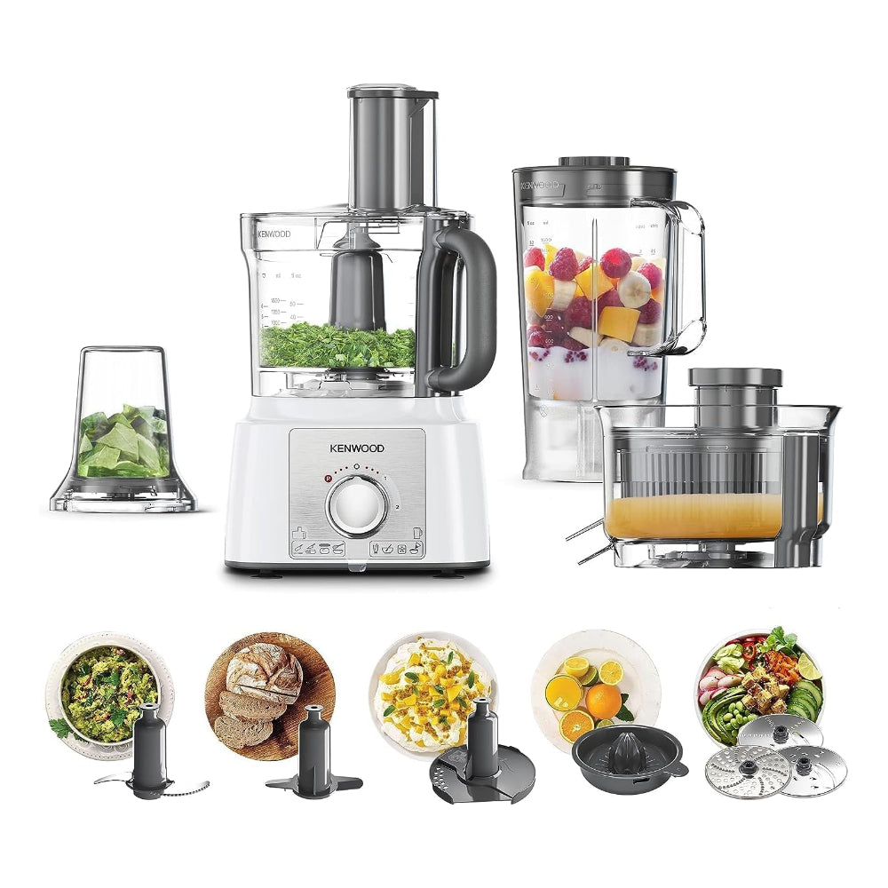 UntitledProject_3 KENWOOD MULTIPRO EXPRESS FOOD PROCESSOR Model FDP65.750WH - Image 1