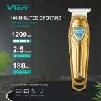 VGR RECHARGEABLE PROFESSIONAL HAIR TRIMMER Model V-911 - Image 3