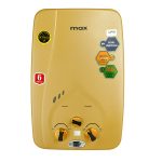 MAX INSTANT GAS GEYSER 6 LITRE Model 6L NG GOLDEN