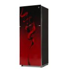 PEL FLAT GLASS INVERTERON REFRIGERATOR Model 22260 MAROON BLAZE - Image 2