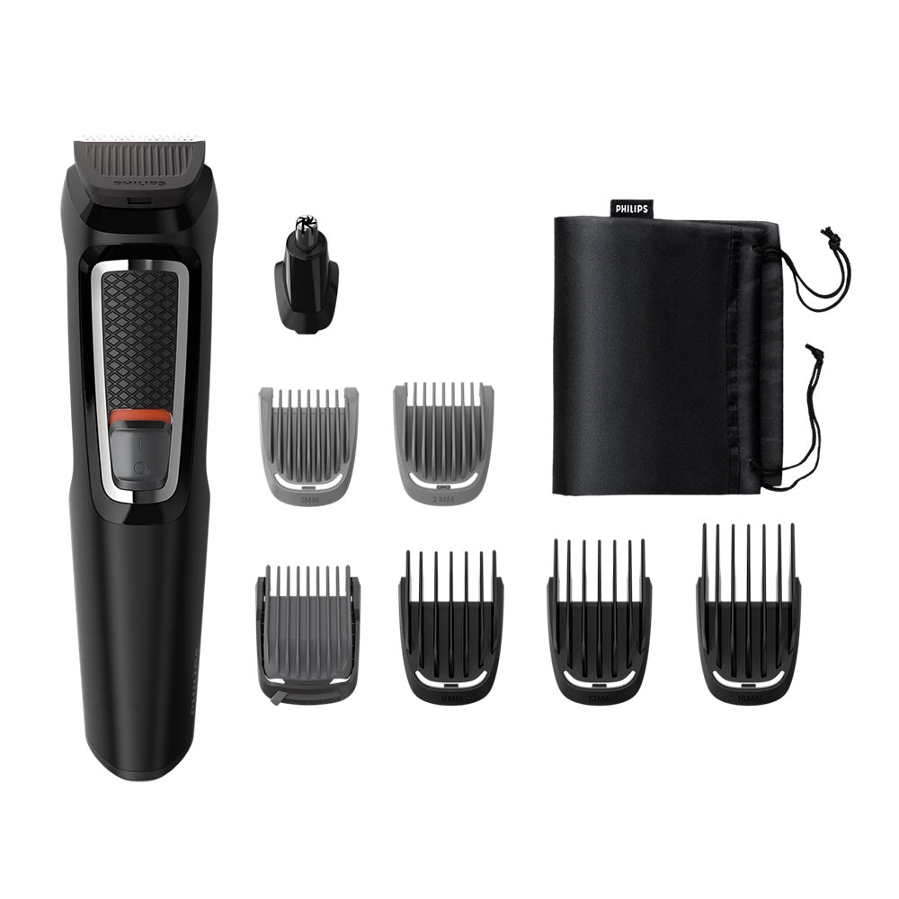philips-multigroom-8-in-1-face-hair-trimmer-model-mg3730 PHILIPS MULTIGROOM 8-IN-1 FACE & HAIR TRIMMER Model MG3730 - Image 1